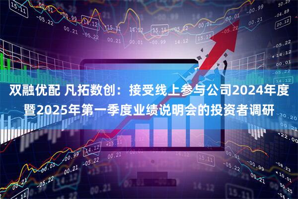 双融优配 凡拓数创：接受线上参与公司2024年度暨2025年第一季度业绩说明会的投资者调研